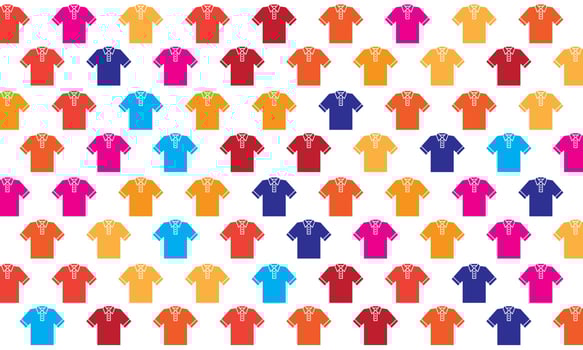 Colorful Shirt Seamless Pattern Background vector