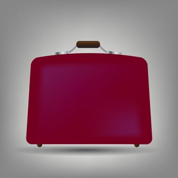 Suitcase icon vector illustration