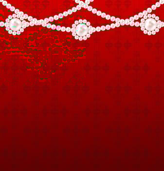 Beauty pearl background vector illustration