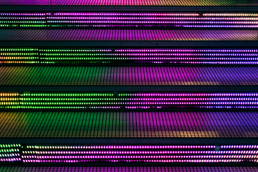 Modern abstract background detail of interior design color lights photo