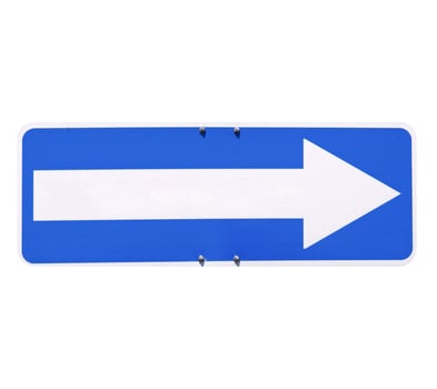Direction arrow sign photo