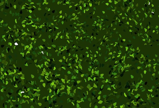Light Green vector template with memphis shapes.