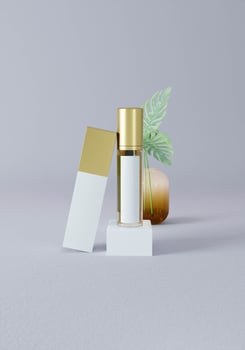 A spray tube for medicine or cosmetics. photo