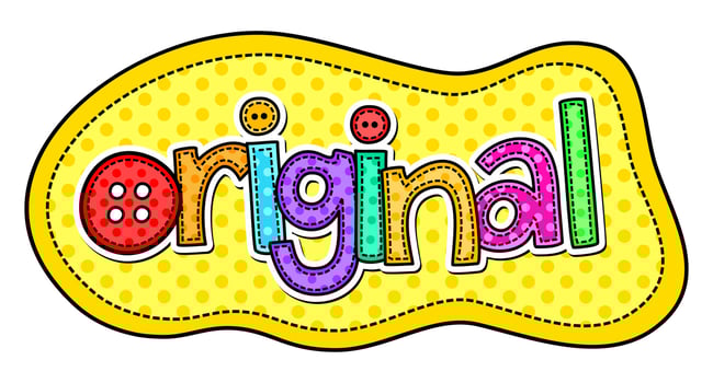 Original Hand Drawn Doodle Text Title Lettering vector