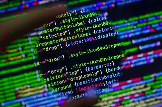 Desktop source code and Wallpaper by coding and programming. photo
