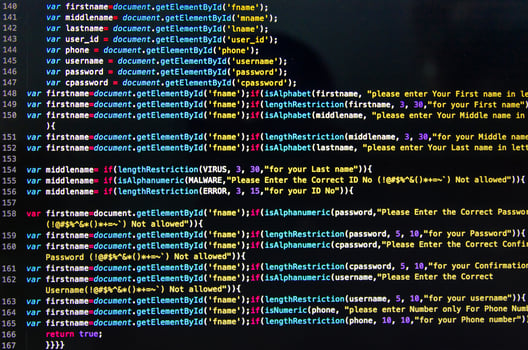Desktop source code and Wallpaper by coding and programming. photo
