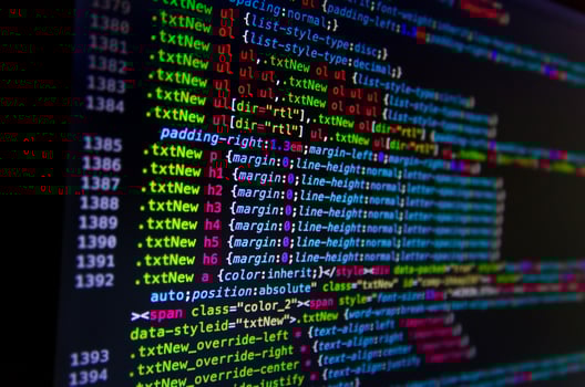 Desktop source code and Wallpaper by coding and programming. photo
