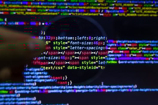 Desktop source code and Wallpaper by coding and programming. photo