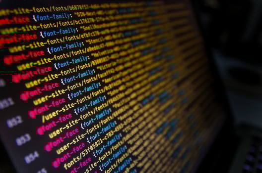 Desktop source code and Wallpaper by coding and programming. photo