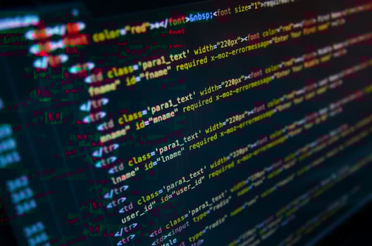Desktop source code and Wallpaper by coding and programming. photo
