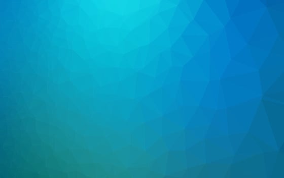Light BLUE vector polygonal template.