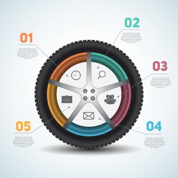 Infographic Templates for Business Vector Illustration