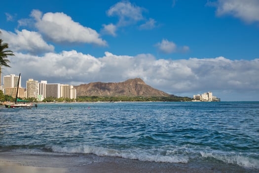 Waikiki Beach, Honolulu Hawaii photo