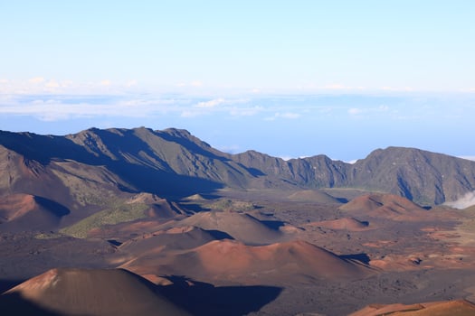 Haleakala Crater at Maui Hawaii photo
