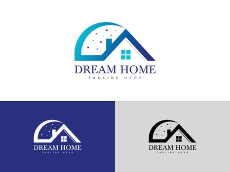 Dream Home Logo Vector Template