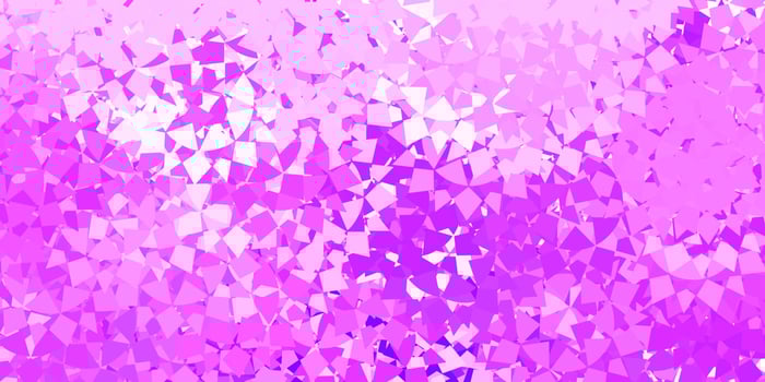 Light purple vector texture with random triangles.