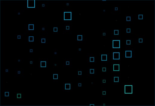 Dark BLUE vector backdrop with rhombus.