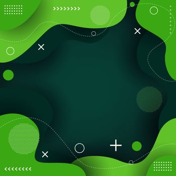 Beauty Green Liquid Background vector