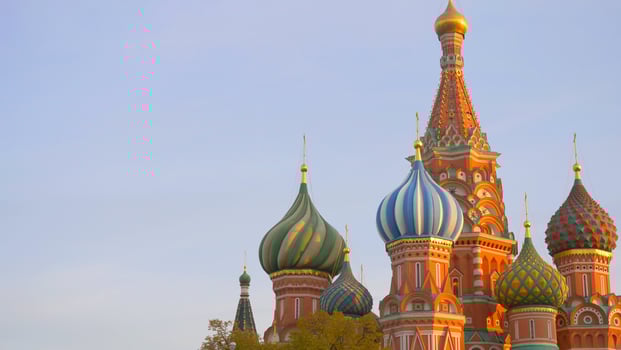 St. Basil's Cathedral in Red Square Moscow Kremlin, Russia photo