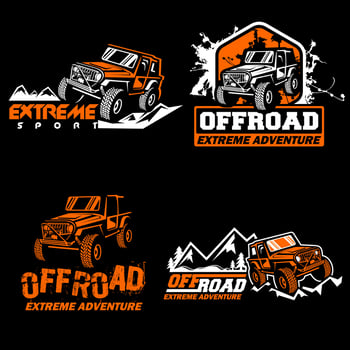 off road logo vector
