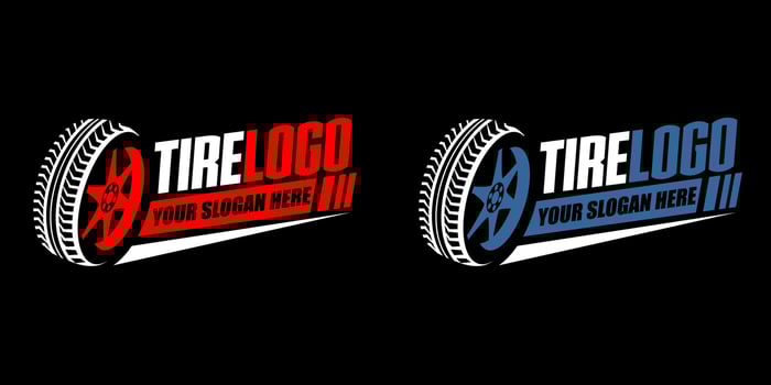 tire logo vector