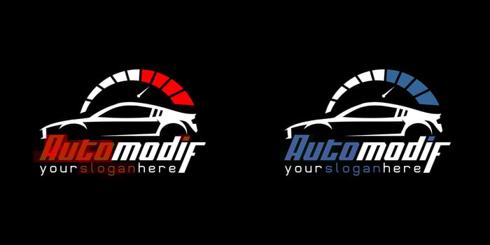 automotive logo vector