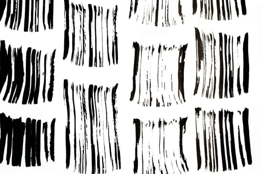 Black abstract brush strokes pattern photo