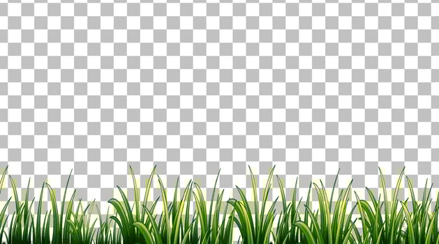 Simple grass field vector