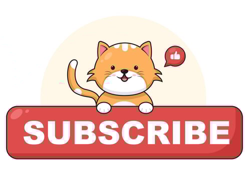Subscribe Icon Button Vector Illustration