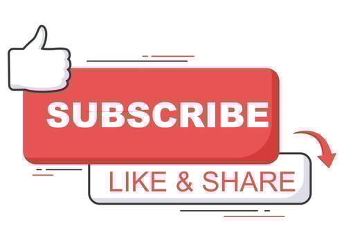 Subscribe Icon Button Vector Illustration