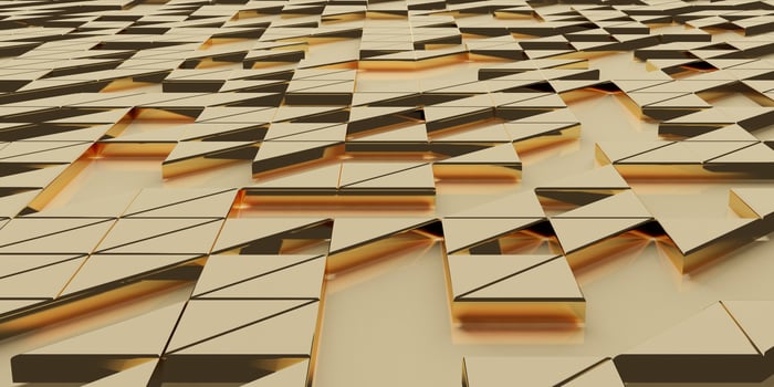 golden triangle pixel geometric abstraction Elegant and sophisticated photo