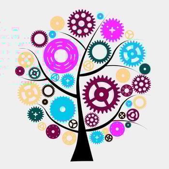 Machine Gear Wheel Cogwheel Vector