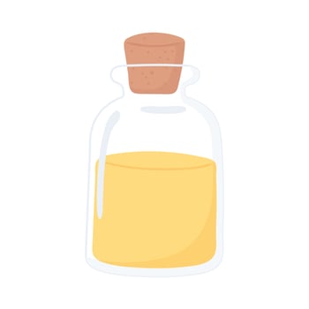 bottle of oil vector