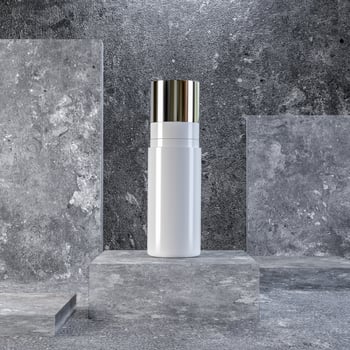 A spray tube for medicine or cosmetics. photo