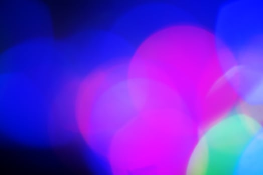 Garland defocus light glare. Defocused light dots abstract background. photo