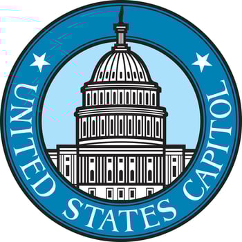 United States Capitol vector