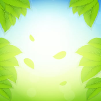 nature background. Vector illustration