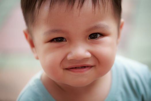 Little happy boy. photo