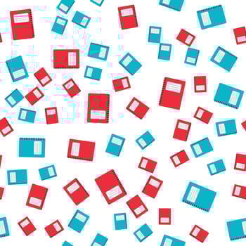 seamless pattern. Abstract Back to School  Poster Background. EPS10 vector