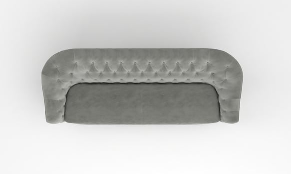 Sofa Top View furniture 3D Rendering photo