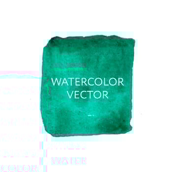 Abstract watercolor splash. Watercolor drop vector pink
