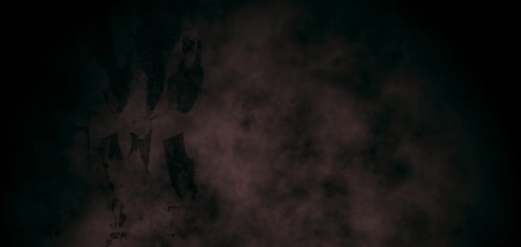 Old Grunge Background, Dark Cement With Cracks photo