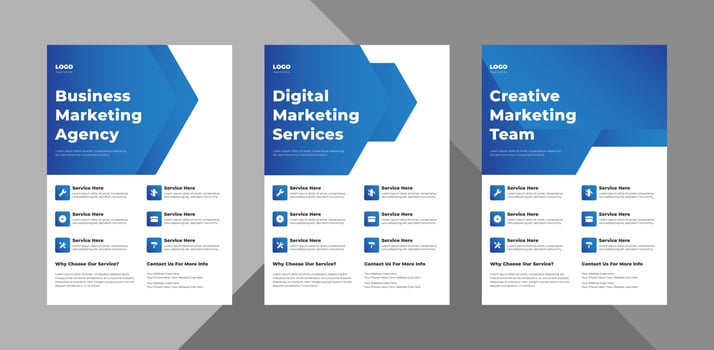 corporate flyer design bundle. poster presentation design vector layout. bundle, 3 in 1, a4 template, brochure design, cover, flyer, poster, print-ready