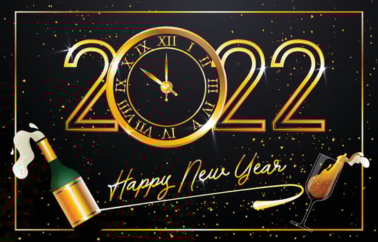 Happy New Year Countdown Concept vector