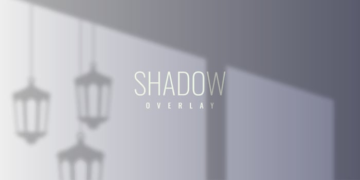Shadow overlay background illustration template design vector