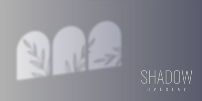 Shadow overlay background illustration template design vector