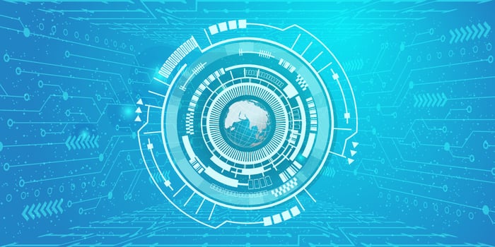 Digital Abstract technology background vector
