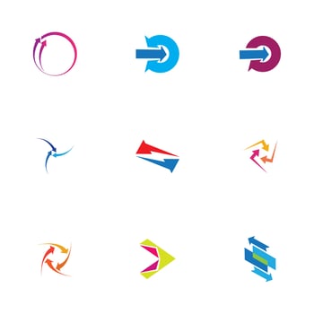 arrow logo vector