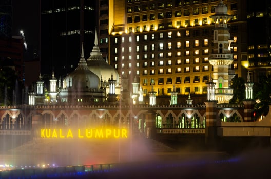 Lumpur, Malaysia, 2021 - Jamek Mosque landmark photo