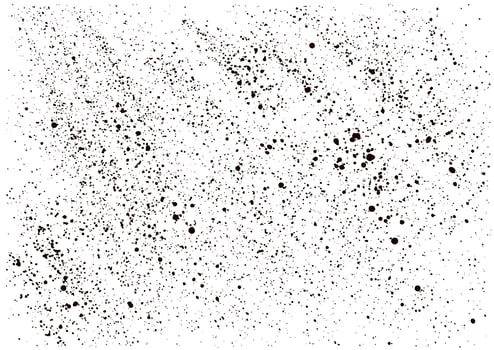 Subtle halftone grunge urban texture vector. Old vintage scratches, stain, paint splats, spots, stripes vector